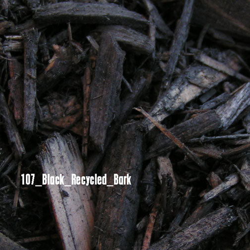 Black Recycled Bark