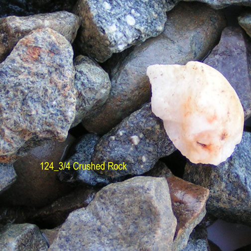 3/4 Crushed Rock